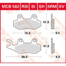 Колодки тормозные (серия Sinter Offroad) MCB582SI