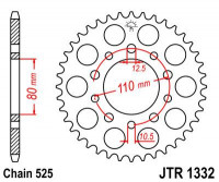 JT звезда задняя JTR1332.45