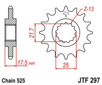 JT звезда передняя JTF297.15