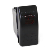 Переключатель on-off-on, D.P.D.T, 7P, LED*2 NEKEKE: A12627ER