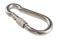 Карабин пожарный с фиксирующей гайкой 9х90 мм