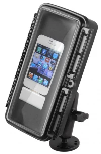 RAM-B-138-AQ1U морской аквабокс RAM Aqua Box большой, муфта 95 мм, шары 25 мм (1)