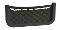 Накладной карман с сеткой 250x115x30 мм, черный - 48-434-21