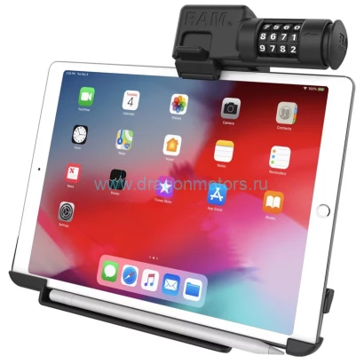 RAM-HOL-AP23CLU крепление RAM  EZ-Roll'r с кодовым замком для Apple iPad Pro 11