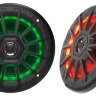 Динамики Boss морские 200W 5,25" с RGB подсветкой (2 шт., черные)