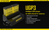 Зарядное устройство UGP3 для GoPro3