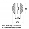 Анод цинковый Martyr, для валолинии, O85мм.