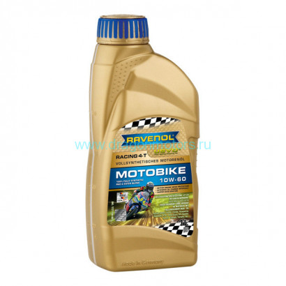 Моторное масло RAVENOL Racing 4-T Motobike SAE 10W-60