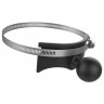 RAM-118BU крепление RAM Saddle Strap шар 38 мм (1,5) с большим хомутом