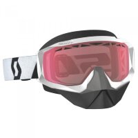 Очки SCOTT Hustle X Snow Cross - white/black rose