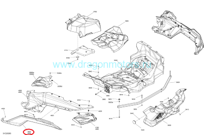 Задний расширитель арок BRP Maverick X3 / MAX