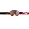 Очки подростковые SCOTT Buzz MX Pro - red/white gold chrome works