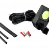 Подводный огонь со сливной пробкой, Green, AquaIDEA - B3WG