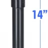 RAP-BB-230-14-201U 36 см (14) штанга RAM, муфта 95 мм, шары 25 мм (1). Высокопрочный композит