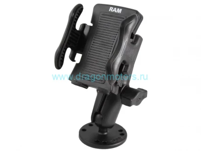 Крепление RAM для смартфонов с боковыми зажимами на пружине, муфта 95мм (RAM-B-138-UN5U)
