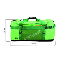 Водонепроницаемая сумка-рюкзак OverBoard OB1059G - Adventure Duffel Bag - 90L (Green)