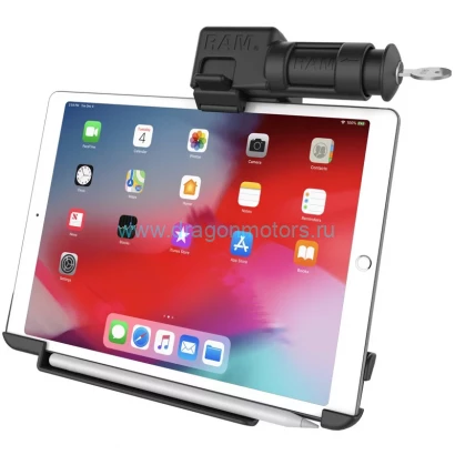 RAM-HOL-AP23KLU RAM EZ-Roll'r  Держатель с замком для iPad Pro 11ов (2018 и 2020)