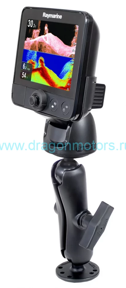 RAM-101-RYM1  крепление RAM для Raymarine Dragonfly и др. муфта 140 мм, шары 38 мм (1,5")