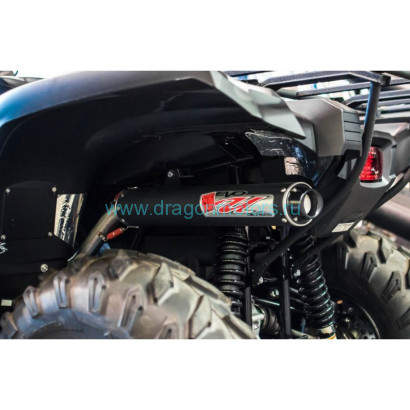 Выхлопная труба BIG GUN EVO U Slip On - Yamaha Grizzly 550-700 / EPS (07-15)
