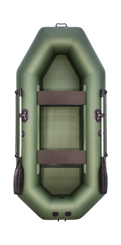 Надувная лодка ПВХ, АКВА-МАСТЕР 280, зеленый