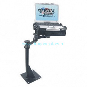 RAM-VBD-122-SW1 универсальное крепление RAM для ноутбуков, площадка с пружиной, стойка, шар 1,5