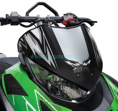 Стекло ветровое Arctic Cat 6,5" (Black Chrome) Pantera, M 7000, ZR, XF 7000