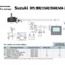 Прибор многофункциональный SMFG Suzuki 4.3" - 34200-87L12-000