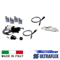 Комплект ГСУ с гидроусилителем Masterdrive для одного мотора (укомплектованный)