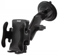 RAM-B-166-UN5U Крепление на присоске RAM Twist-Lock  с подпружиненным держателем для телефона