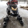 Транспортировочные тележки под лыжу снегохода Rival