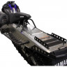 Перфорированные подножки Skinz для снегохода Yamaha nytro (Черные)