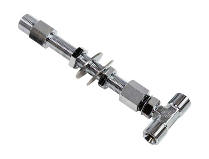 Фитинг T- образный 3/8" для сквозного монтажа гидравлического шланга через переборку, Sea First