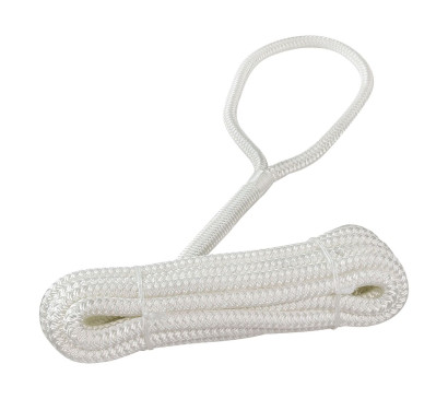 Конец швартовый d12мм, L5м, белый, Marine Rocket