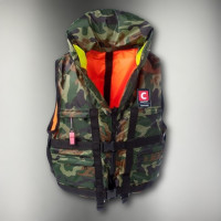 Жилет спасательный двухсторонний «COMFORT CAPTAIN» Малый (до 60кг) светоотражающий, взрослый