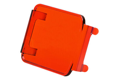 Защитная крышка для фары, цвет красный (светофильтр), 1 штука ALO-AC2WR