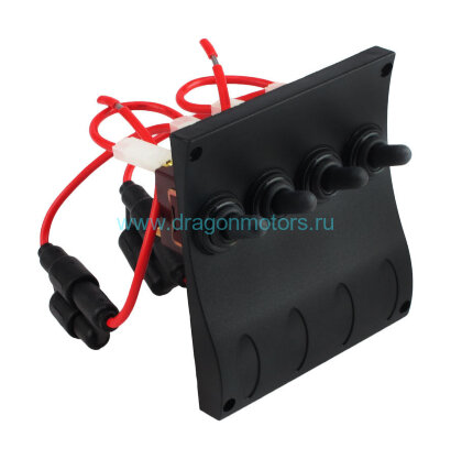 Панель бортового питания 4 переключателя - Easterner