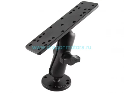 RAM-B-111U универсальное крепление RAM, Круглое основание, муфта 95 мм, платформа, шары 1"