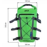 Водонепроницаемая сумка OverBoard OB1094GREEN - Waterproof Kayak Deck Bag - 20L (Green)