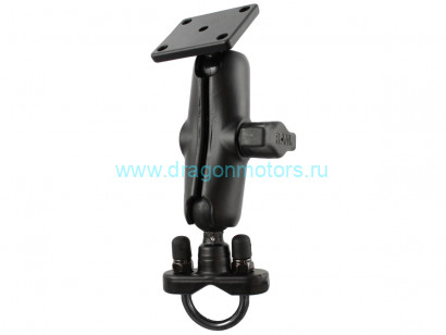 RAM-B-184U универсальное мото крепление RAM для навигаторов Garmin и др. муфта 95 мм, квадратная пл