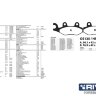 Тормозные колодки RM, BRP, Китай, YAMAHA, KAWASAKI, SUZUKI, STELS - HS135