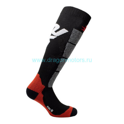 Носки SIXS SPEED2 - Black/Red