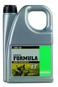 MOTOREX масло моторное Formula 4T 15w50 4L полусинтетика