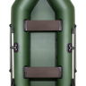 Надувная лодка ПВХ, Барс 260, зеленый