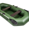Надувная лодка ПВХ, Барс 260, зеленый
