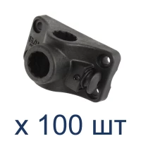 RAM-114BMPU-100 крепление RAM Splin Post основание вертикальный и горизонтальный разъемы. Комплект 100 шт
