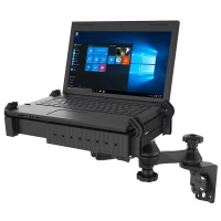 RAM-109V-234U RAM Tough-Tray держатель для ноутбука с вертикальным креплением на поворотном кронш
