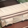  Сумка из ПВХ под банку с мягкой накладкой 940х240 (светло-серый)