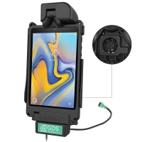 RAM-GDS-DOCKF-SAM63U GDS Cool-Dock  для Samsung Tab A 8.0 (2018) SM-T387