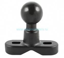 RAM-B-231NHU универсальное крепление RAM, шар 1 на стойке, площадка с отверстиями
