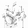 Фара передняя в сборе Yamaha VK 540 - 83R-8430A-G0-00